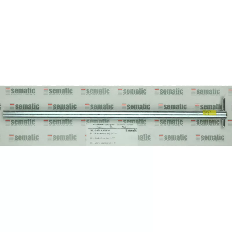 BL-B059AADF01 | 1 X LOCK RELEASE KEY L=200MM